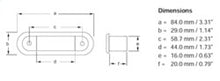 Load image into Gallery viewer, Hella Step Lamp 1X2 BLUE MD12/24 SS RIM 2XT
