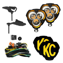 Load image into Gallery viewer, KC HiLiTES Jeep 392/Mojave FLEX ERA 3 2-Light Sys Ditch Light Kit (Spot Beam)
