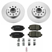 Load image into Gallery viewer, Power Stop 16-18 Fiat 500X Rear Z17 Evolution Geomet Coated Brake Kit
