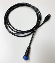 Load image into Gallery viewer, Rywire Water Resistant Threaded Mini USB Comms Cable for PDM12 &amp; PDM30 Units
