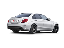 Load image into Gallery viewer, Akrapovic 15-17 AMG C63 Estate Evolution Line Cat Back (Titanium) w/ Carbon Tips (Req. Link Pipe)
