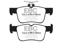 Load image into Gallery viewer, EBC 13+ Ford Fusion 1.6 Turbo Greenstuff Rear Brake Pads
