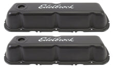 Load image into Gallery viewer, Edelbrock Valve Cover Signature Series Ford 260-289-302-351W CI V8 Black
