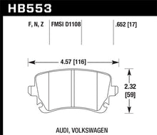 Load image into Gallery viewer, Hawk Performance Ceramic Street Brake Pads

