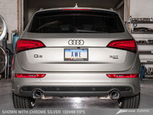 Load image into Gallery viewer, AWE Tuning Audi 8R Q5 3.0T Touring Edition Exhaust Dual Outlet Chrome Silver Tips
