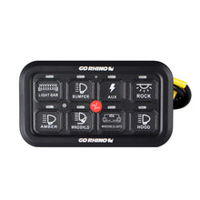Load image into Gallery viewer, Go Rhino Xplor 8 Channel Switch Controller - Blk
