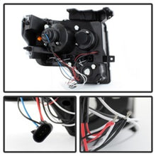 Load image into Gallery viewer, Spyder Ford F150 09-14 Projector Headlights Halogen Model- LED Halo LED Smke PRO-YD-FF15009-HL-SM
