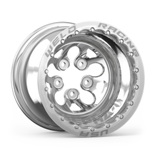Load image into Gallery viewer, Weld Alpha-1 15x12 / 5x4.75 BP / 3in. BS Polished Wheel - Polished Double Beadlock MT
