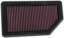 Load image into Gallery viewer, K&amp;N Replacement Air Filter 10.625in O/S Length x 5.75in O/S Width x 1in Height
