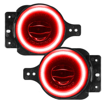 Load image into Gallery viewer, Oracle Jeep Wrangler JL/Gladiator JT Sport High Performance W LED Fog Lights - Red
