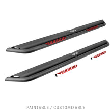 Load image into Gallery viewer, Go Rhino Dominator Xtreme DS Sliders 57in. Cab Length - Tex. Blk (No Drill/Mounting Brkt Req.)
