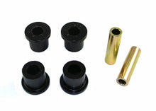 Load image into Gallery viewer, Whiteline Plus 97-05 Nissan Frontier D22 2WD Rear Spring Eye and Shackle Bushing
