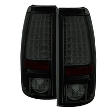 Load image into Gallery viewer, Spyder Chevy Silverado 1500 03-06 (Not Fit Stepside)LED Tail Lights Blk Smke ALT-YD-CS03-LED-BSM
