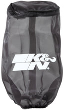 Load image into Gallery viewer, K&amp;N Filter Wrap Drycharger Oval Tapered Black - 3.25in Base I/S Width x 2.5in Top I/S Width x 7in H
