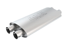 Load image into Gallery viewer, Borla Pro-XS 2.25in Tubing 19in x 4in x 9.5in Oval Notched Dual In / Dual Out Muffler
