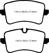 Load image into Gallery viewer, EBC 11 Audi A6 2.0 Turbo Greenstuff Rear Brake Pads
