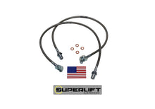 Load image into Gallery viewer, Superlift 71-78 GM Pickup/Blazer/Suburbanwith 8-12in Lift Kit (Pair) Bullet Proof Brake Hoses
