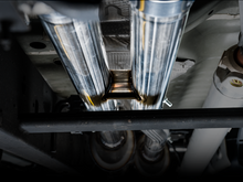 Load image into Gallery viewer, AWE Tuning 4th Gen GM 1500 6.2L 0FG Catback Split Rear Exit (w/ Bumper Cutouts) - Quad Chrome Tips
