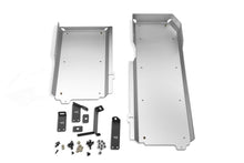 Load image into Gallery viewer, Rugged Ridge 18-23 Jeep Wrangler JLU 4dr Alum. Skid Plate for Gas Tank/Exhaust - Tex. Blk
