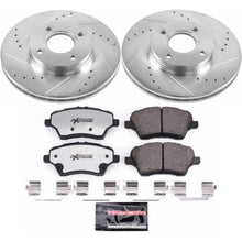 Load image into Gallery viewer, Power Stop 14-19 Ford Fiesta Front Z26 Street Warrior Brake Kit
