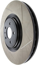 Load image into Gallery viewer, StopTech Premium High Carbon 13-14 Ford Mustang/Shelby GT500 Left Front Disc Slotted Brake Rotor
