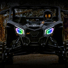 Load image into Gallery viewer, Oracle 17-21 Can-Am Maverick X3 Dynamic RGB+W Headlight Halo Kit - ColorSHIFT - Dynamic
