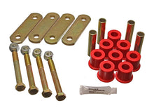 Load image into Gallery viewer, Energy Suspension Fd Heavy Duty Shackle Set - Red
