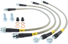 Load image into Gallery viewer, StopTech 08-17 Chevrolet Silverado 1500 Stainless Steel Rear Brake Lines
