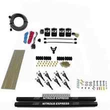 Load image into Gallery viewer, Nitrous Express Pro-Shk/Gas 4 Solenoids Nitrous Kit (250-650HP) w/Rails w/o Bottle
