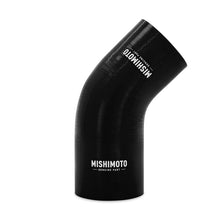 Load image into Gallery viewer, Mishimoto Silicone Reducer Coupler 45 Degree 2in to 2.25in - Black
