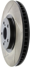 Load image into Gallery viewer, StopTech Power Slot 5/93-98 Supra Turbo Front Right SportStop Slotted Rotor
