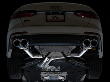 Load image into Gallery viewer, AWE Tuning 19-23 Audi C8 S6/S7 2.9T V6 AWD Track Edition Exhaust - Chrome Silver Tips
