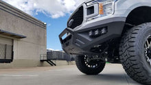 Load image into Gallery viewer, Road Armor 18-20 Ford F150 SPARTAN Front Bumper Bolt-On Pre-Runner Guard - Tex Blk
