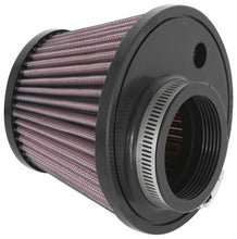 Load image into Gallery viewer, K&amp;N Universal Clamp-On Air Filter 2.375in Flg ID x 5.21875in B OD x 3.5in T OD x 3.75in H
