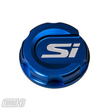 Load image into Gallery viewer, Turbo XS 2016+ Honda Civic Blue Oil Cap
