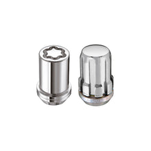 Load image into Gallery viewer, McGard SplineDrive Tuner 4 Lug Install Kit w/Locks &amp; Tool (Cone) M12X1.5 / 13/16 Hex - Chrome
