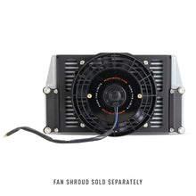 Load image into Gallery viewer, Mishimoto Universal 10in. Heavy-Duty Oil Cooler Fan Shroud - Micro Wrinkle Black
