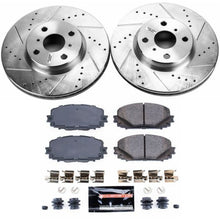 Load image into Gallery viewer, Power Stop 12-18 Toyota Yaris Front Z23 Evolution Sport Brake Kit
