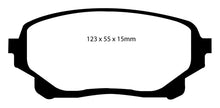 Load image into Gallery viewer, EBC 05-06 Suzuki XL-7 2.7 Greenstuff Front Brake Pads
