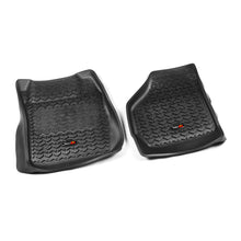 Load image into Gallery viewer, Rugged Ridge Floor Liner Front Black 1999-2007 Ford F-250 / F-350 Super Duty Regular / Extended
