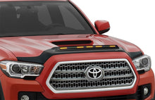 Load image into Gallery viewer, AVS 2016-2019 Toyota Tacoma Aeroskin Low Profile Hood Shield w/ Lights - Black
