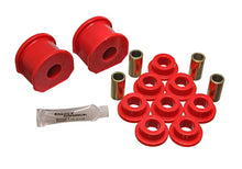 Load image into Gallery viewer, Energy Suspension Ford F100/150/250/350 2WD/4WD Red Front &amp; Rear 1in Sway Bar Bushing Sets
