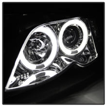 Load image into Gallery viewer, Spyder BMW E46 3-Series 02-05 4DR Projector Headlights 1PC LED Halo Chrm PRO-YD-BMWE4602-4D-AM-C
