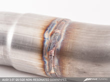 Load image into Gallery viewer, AWE Tuning Audi 8R Q5 3.0T Touring Edition Exhaust Dual Outlet Chrome Silver Tips
