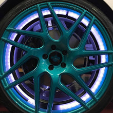 Load image into Gallery viewer, Oracle LED Illuminated Wheel Rings - ColorSHIFT - 15in. - ColorSHIFT No Remote
