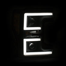 Load image into Gallery viewer, ANZO LED Headlights 17-18 Ford F-250 Super Duty Plank-Style L.E.D. Headlight Black (Pair)
