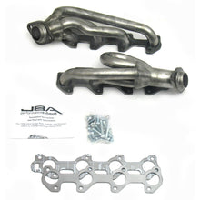 Load image into Gallery viewer, JBA 02-03 Dodge RAM 4.7L PowerTech 1-1/2in Primary Raw 409SS Cat4Ward Header
