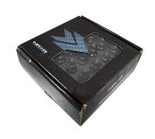 Load image into Gallery viewer, NRG 500 Series M12 X 1.5 Bullet Shape Steel Lug Nut Set - 21 Pc w/Lock Key - Black
