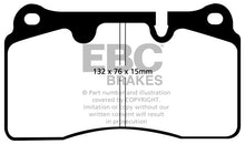 Load image into Gallery viewer, EBC 04-12 Aston Martin DB9 5.9 Bluestuff Front Brake Pads
