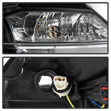 Load image into Gallery viewer, xTune 13-15 Nissan Sentra DRL LED Light Bar Halogen Projector Headlights - Black (PRO-JH-NS13-LB-BK)
